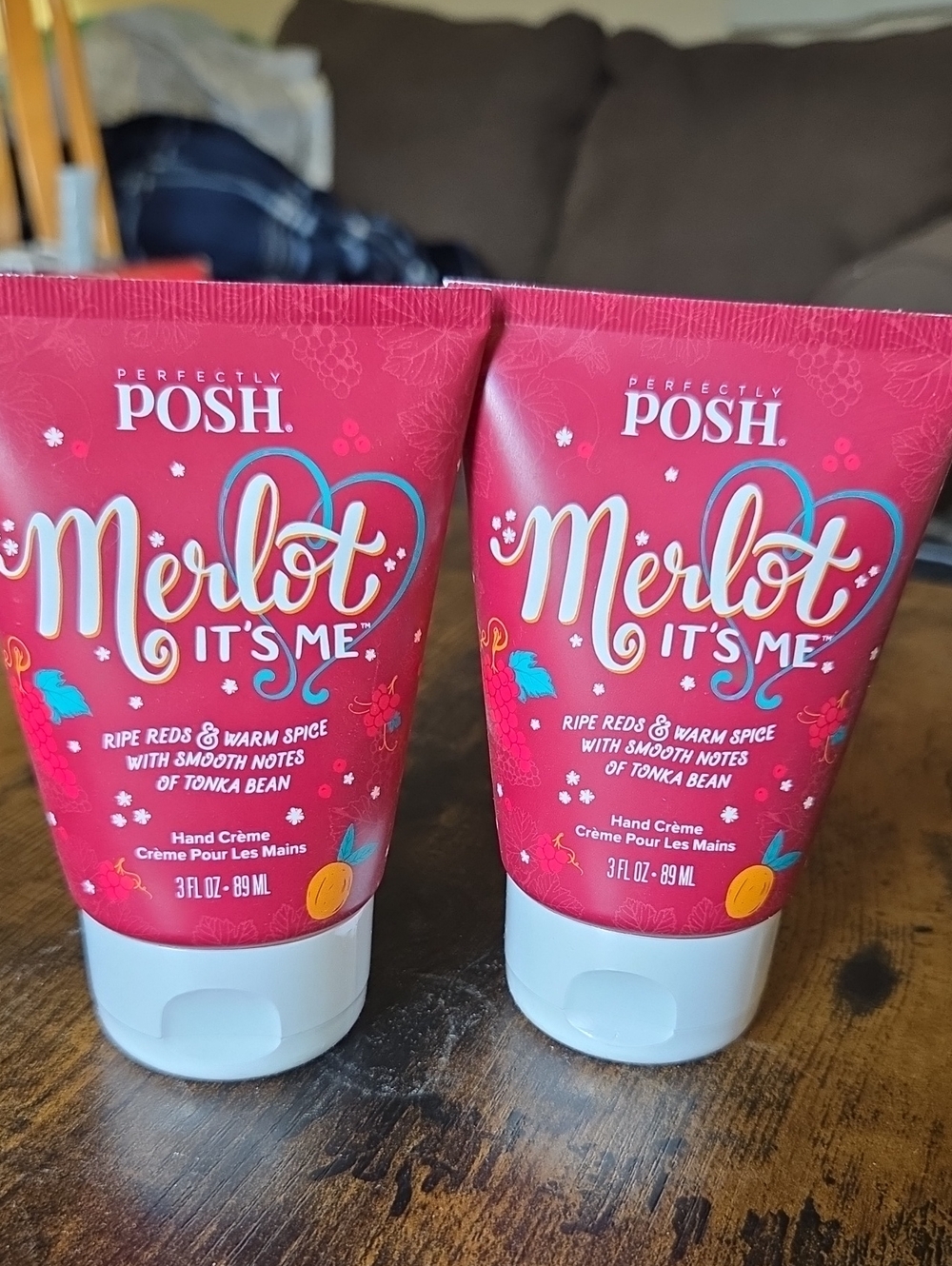 Perfectly Posh Merlot It's Me Hand Creme - Set of 2